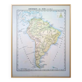 Printed in 1900, South America.