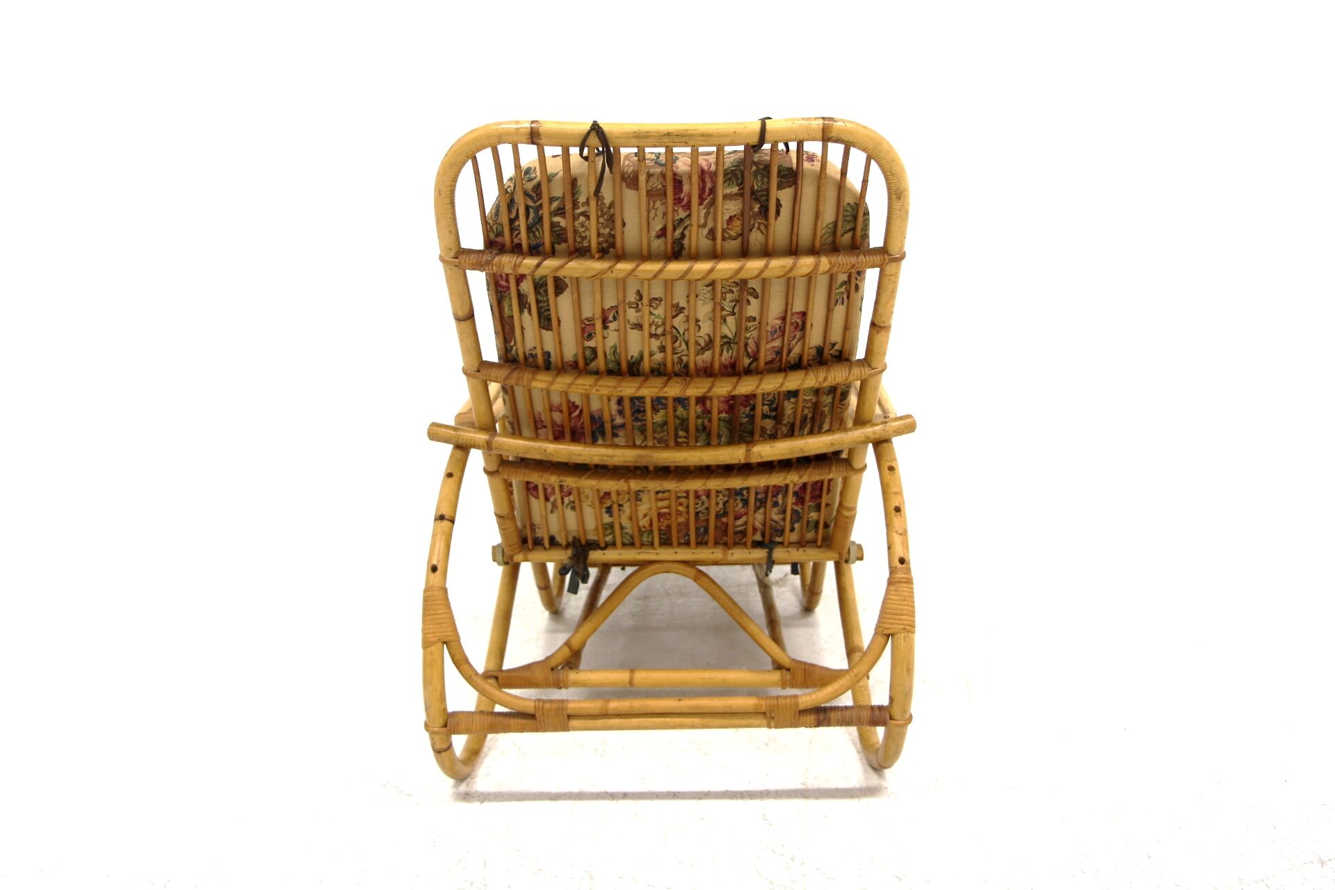 Rattan chaise longue, Sweden, 1960