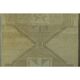 1970s Vintage Turkish Handmade Wool & Cotton Orange Runner Rug 86x230