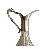 Carafe en verre vintage