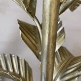 Applique palmier en métal doré ancienne