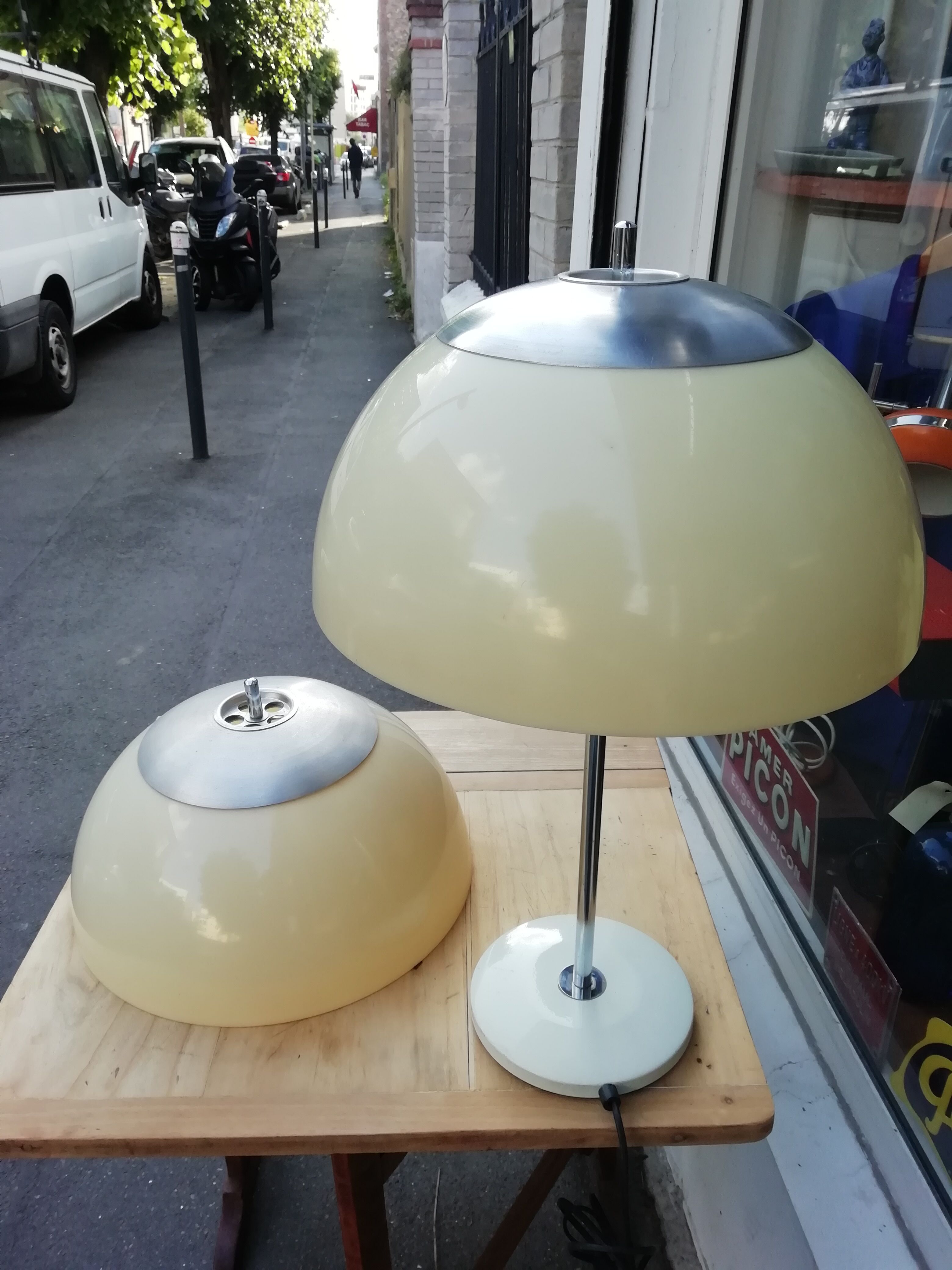 Pair of lamps Unilux