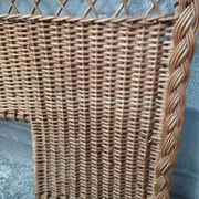 Vintage 50s rattan headboard