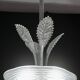 Luxury Barovier & Toso chandelier, Murano Pulegoso glass, 1950s