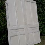 Paire de portes coulissantes 100.8x234cm chacune anciennes (2)