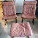 Pair of Scandinavian armchairs and ottoman Ingmar Relling Westnofa 1962