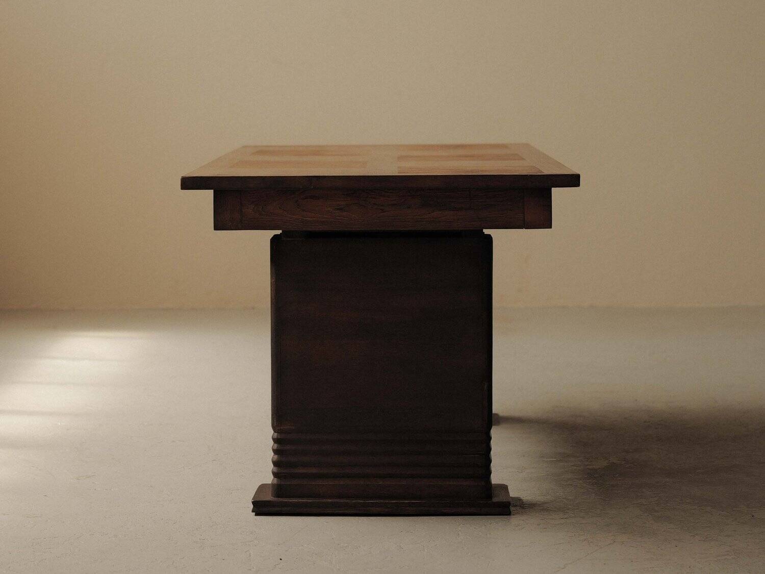 Modernist dining table, France, circa 1940.