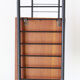 1960s vintage teak bookshelf in scandinavian style