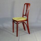 Lot de 4 chaises Art-déco par Thonet, N°A78, vers 1930