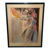 Fat pastel signed Venice Carnival