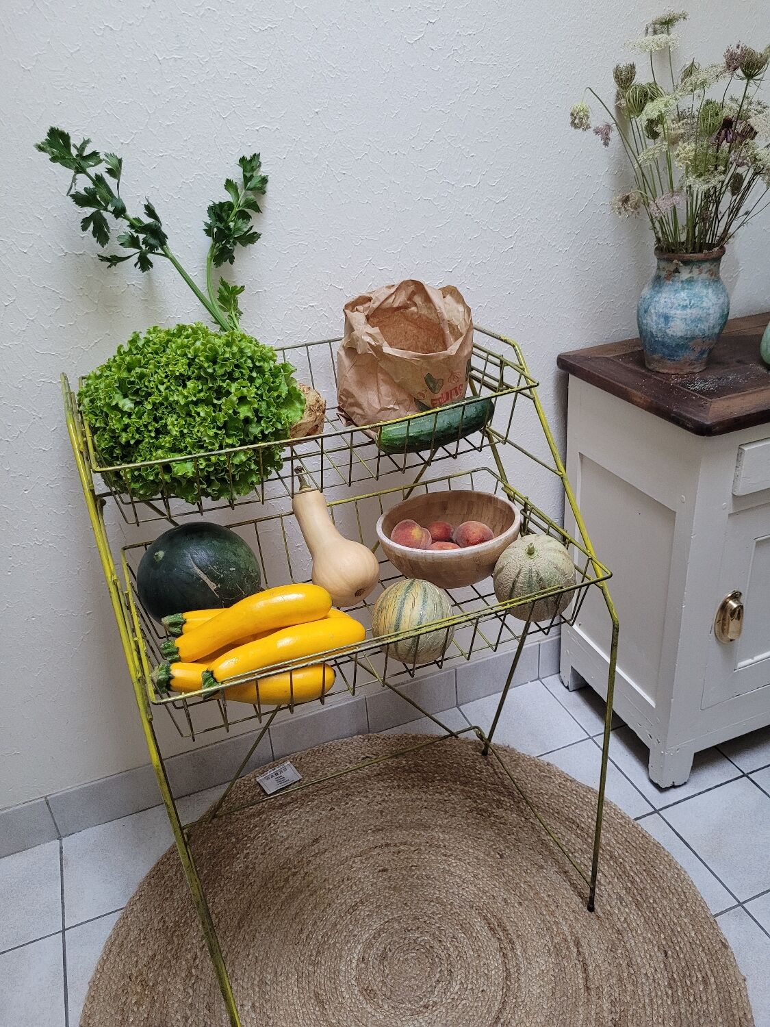 Vegetable display