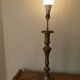 Brass candlestick lamp foot