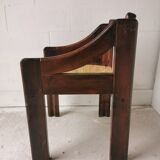 Fauteuil brutaliste design italien