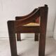 Fauteuil brutaliste design italien
