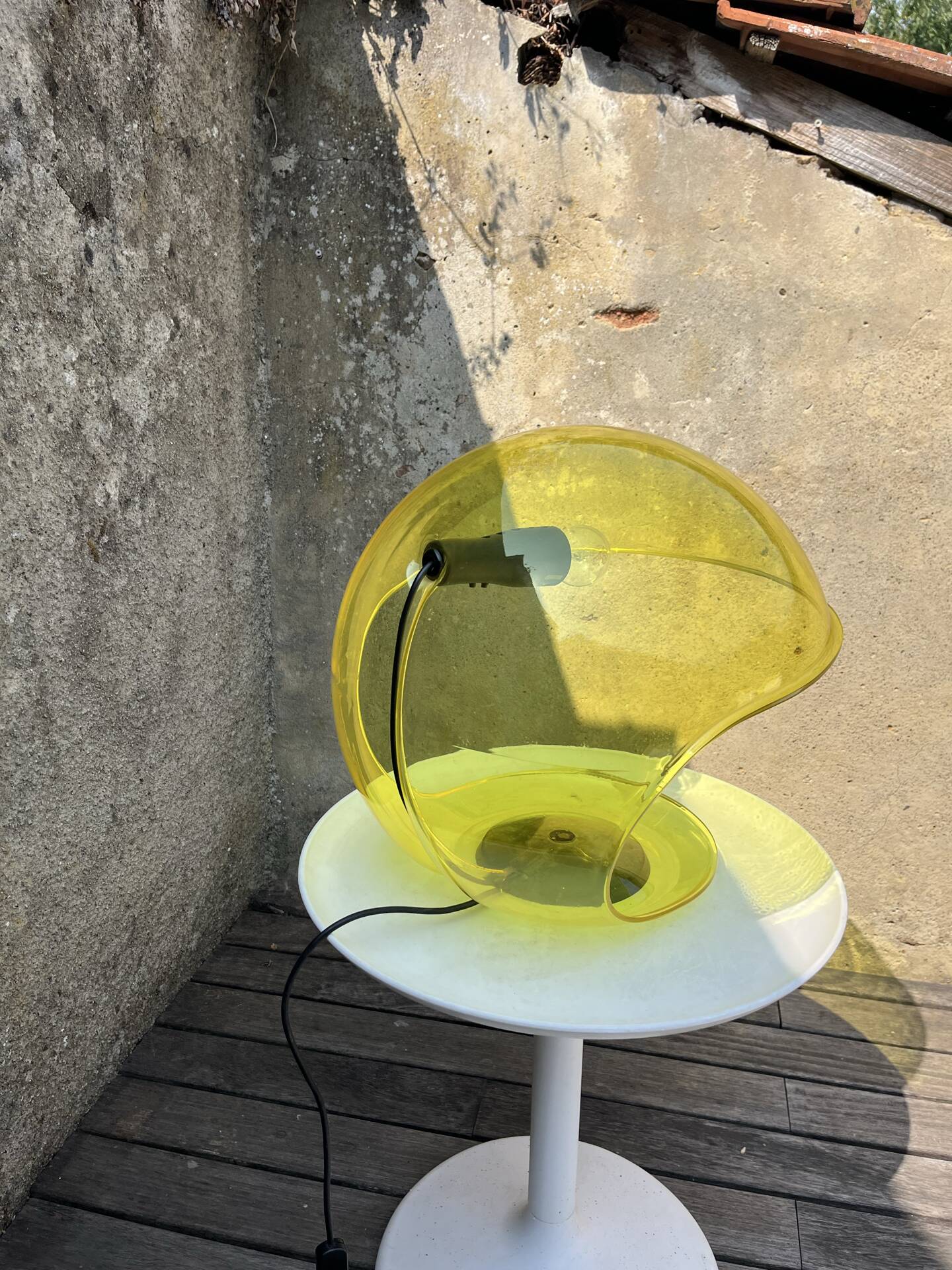 Martinelli Luce lamp from the 1960s Floglia 643