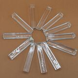 12 crystal knife rests from Arques