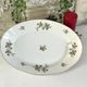 Vintage French Holly Deep Platter, Christmas Serving Dish, Large Oval