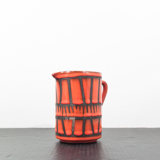 Small pitcher Ceramic - ceramic Capron - red pitcher (Vallauris)