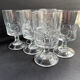 Verres à vin en cristal