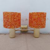 Applique en perspex orange