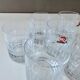 6 Vintage Whiskey Glasses, Ingrid Glas Germany, Bourbon, Mid Century Bar