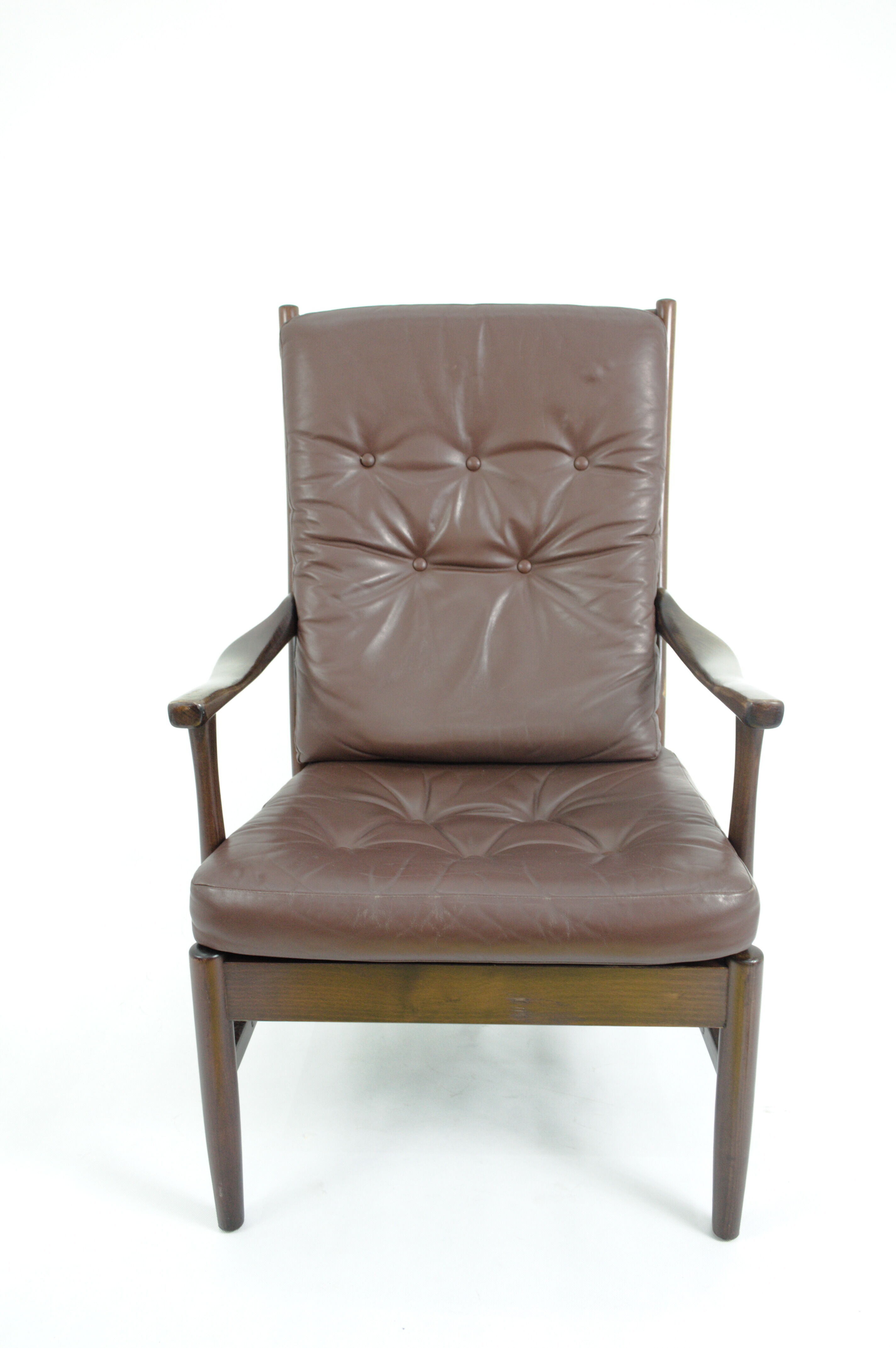 Leather armchair 1970