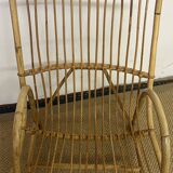 Fauteuil en bambou et rotin