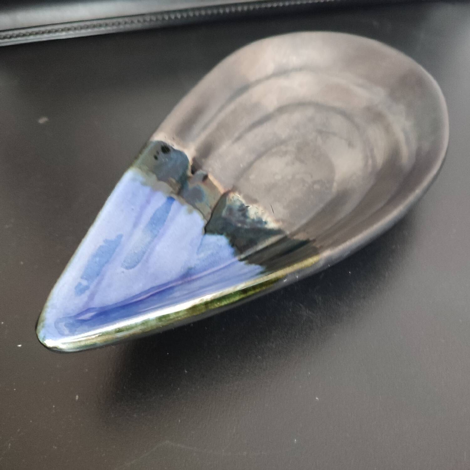 Albert Ferlay ceramic Vallauris wave pocket emptier