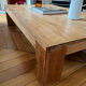 Recycled teak coffee table