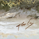 Seascape boat dunes of Sauveterre, Vendée - signature to identify, twentieth