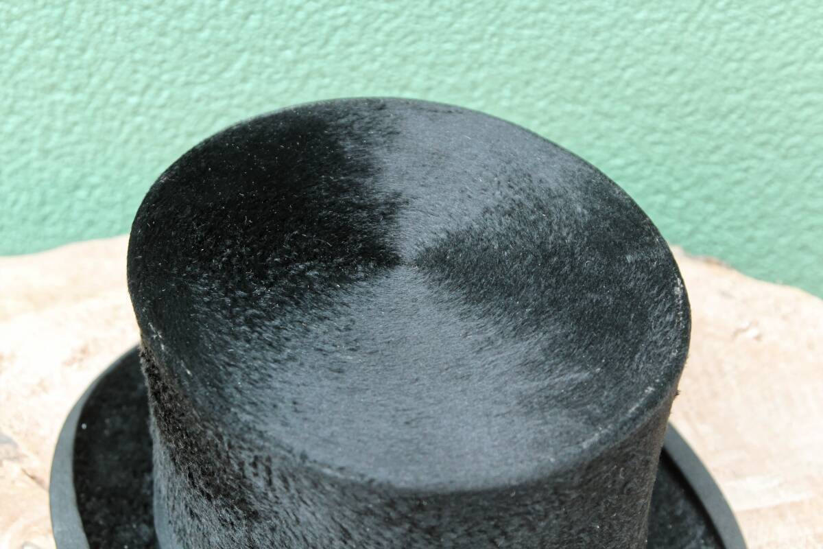 London top hat in mole hair