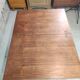 Table papillon ancienne, pieds compas