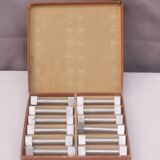 Box of 12 vintage “art-deco” knife holders