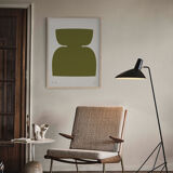 Abstract object giclee print, 50x70cm
