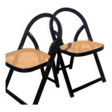 Italian folding chairs 1970