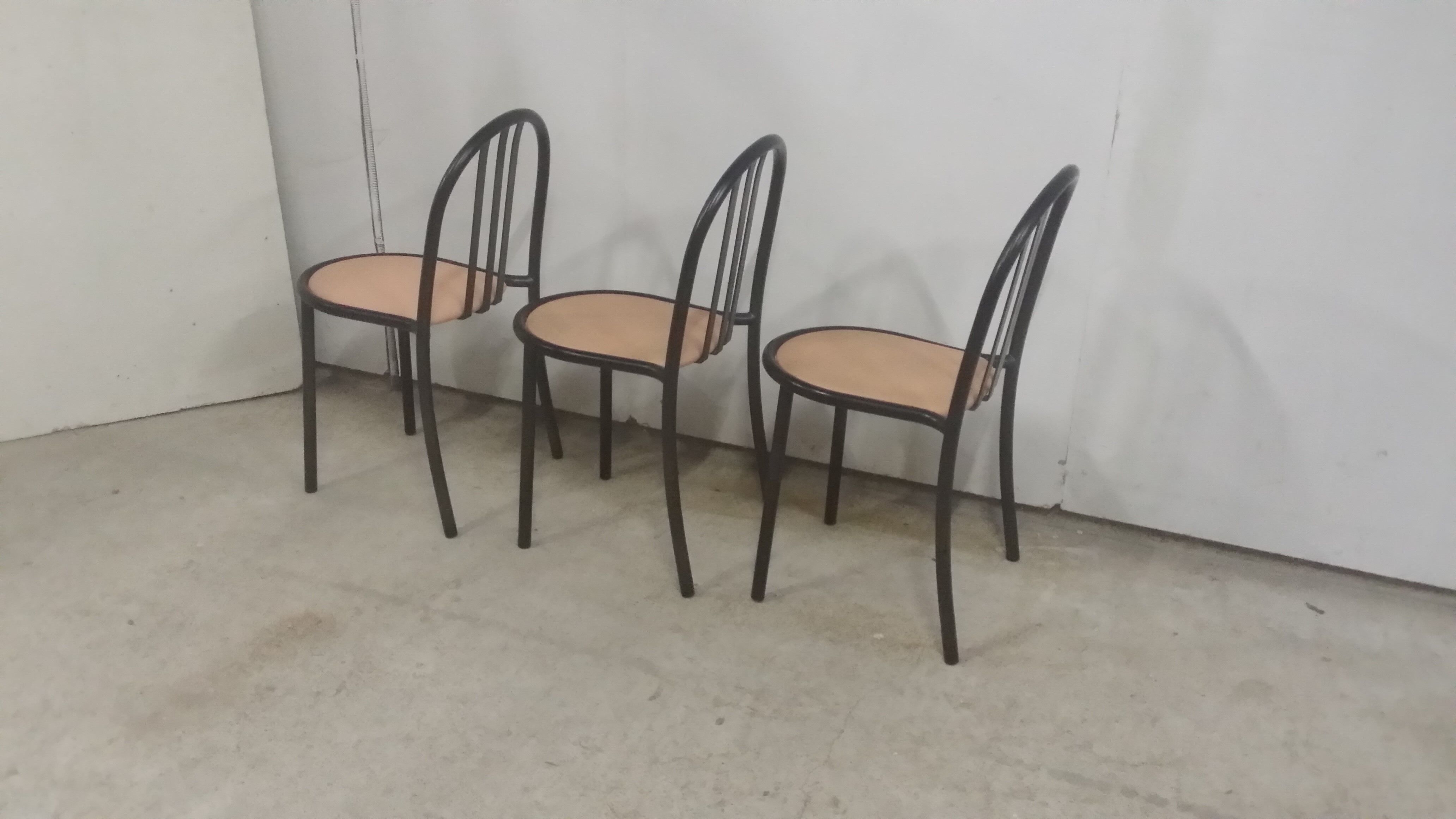 Set of 3 factory chairs