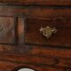 English dresser from the early 18th century made of oak with patina