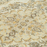 Handwoven Unique Anatolian Beige Rug 182 cm x 291 cm