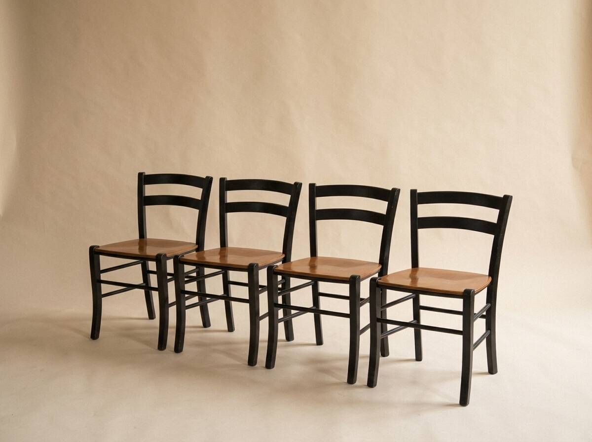 Moroccan Chairs - Vico Magistretti for De Padova, Italy, 1980s