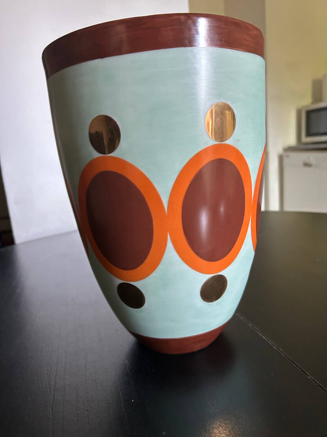 Magnificent vase by Frédéric de Luca