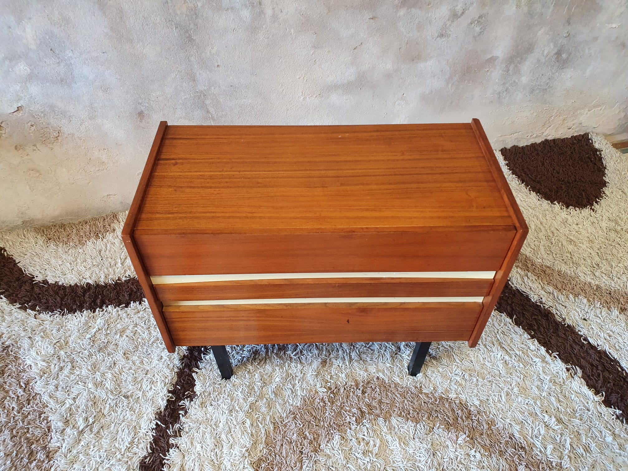 Small Scandinavian chest of drawers 1960 vintage