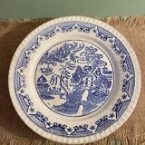 Assiette willow Sarreguemines
