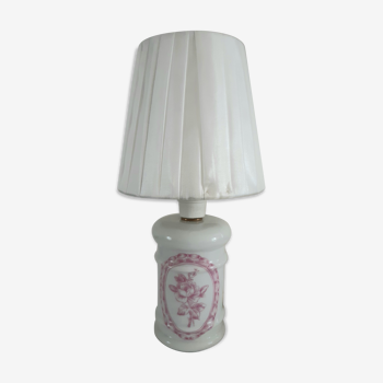 Pied de lampe porcelaine de Paris