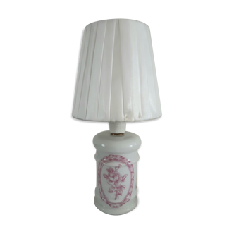 Pied de lampe porcelaine de Paris