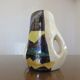 Large free-form vase in iridescent ceramic 60s