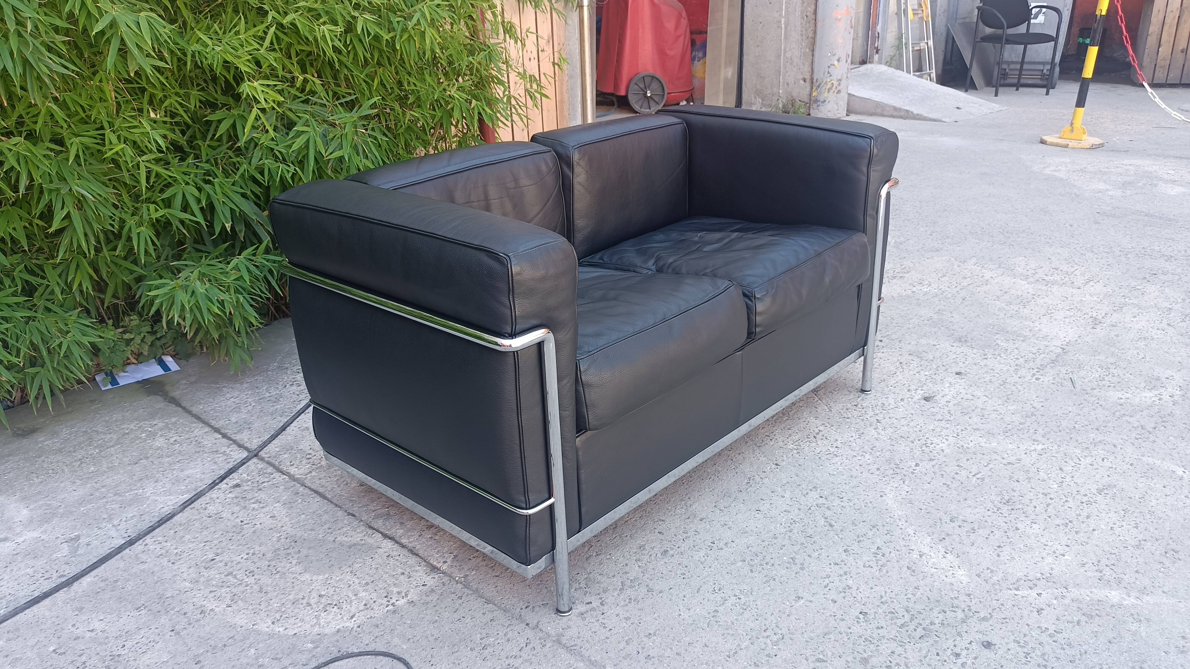 LC2 sofa by Le Corbusier for Cassina