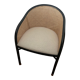 Cream white cannage armchair Cavallo The Socialite Family