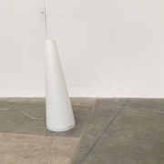 Italian postmodern cone floor lamp by Emporium