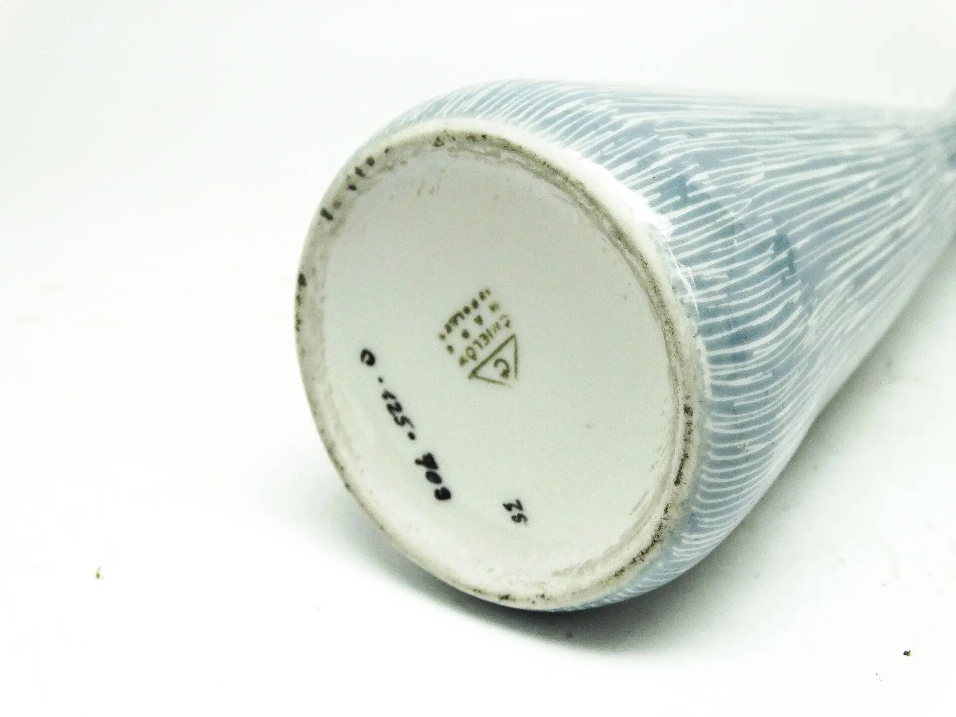 Mid-century modern vase, porcelain, Ćmielów, Poland, 1950s