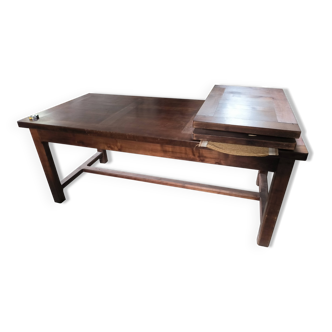 Solid wood country table